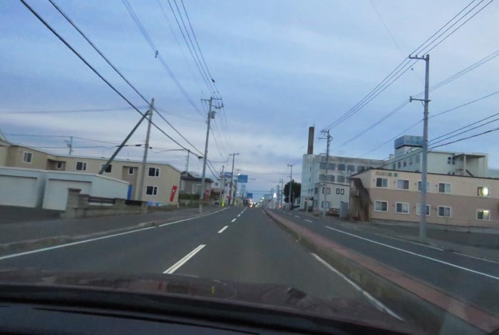 webnews今朝の北見/とん田通り、南大通り交差点から国道39号方向
