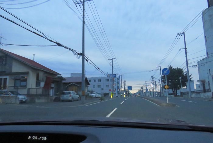 webnews今朝の北見/とん田通り、南大通り交差点から国道39号方向