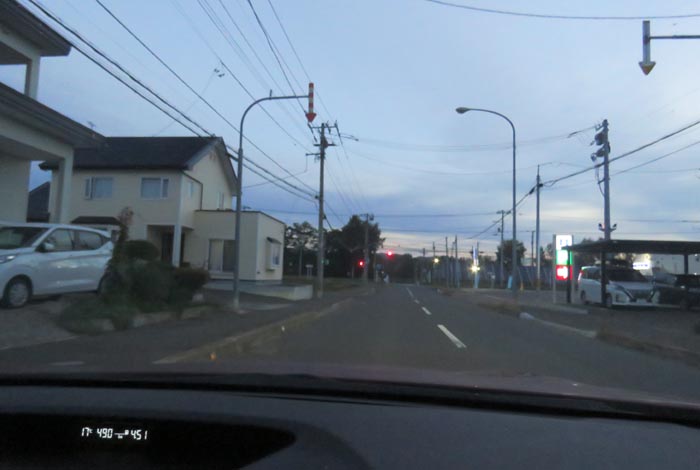 webnews今朝の北見/西5号線、南岸通りの交差点