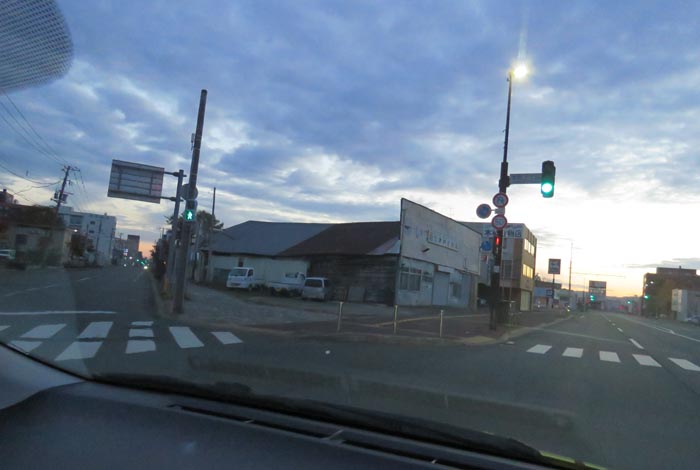 webnews今朝の北見/交差点から北4条通り側のパレスビル方向