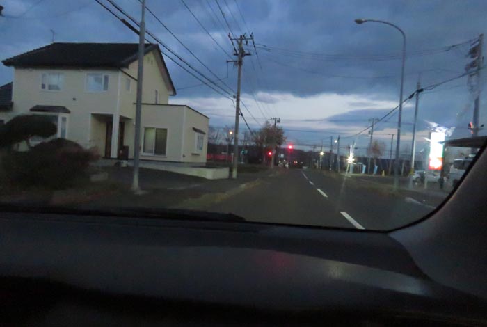 webnews今朝の北見/西5号線、南岸通りの交差点