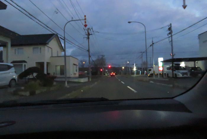 webnews今朝の北見/西5号線、南岸通りの交差点