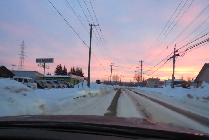 webnews今朝の北見/末広町の南岸通り