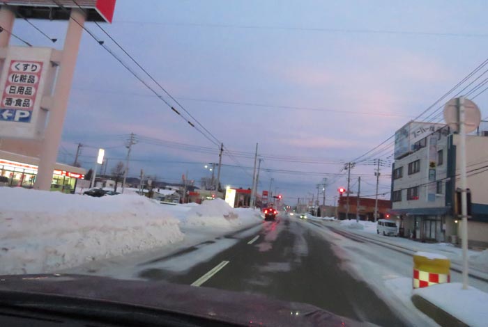 webnews今朝の北見/とん田通り、南大通り交差点