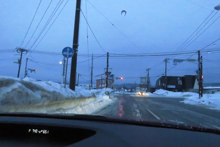 webnews今朝の北見/野付牛自動車学校前