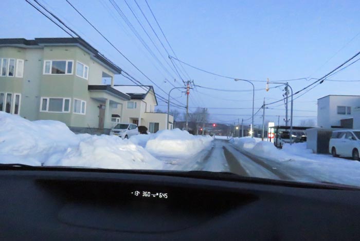 webnews今朝の北見/西5号線、南岸通りの交差点