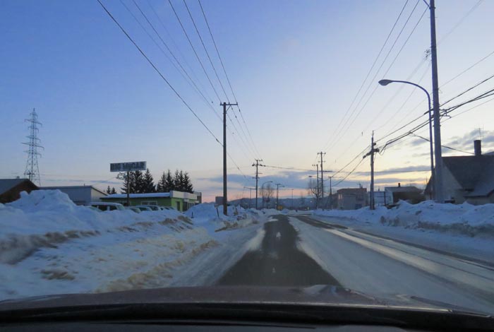 webnews今朝の北見/末広町の南岸通り