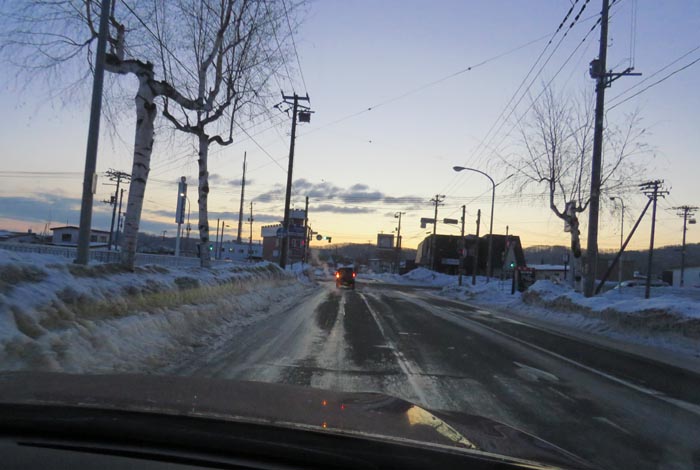 webnews今朝の北見/野付牛自動車学校前