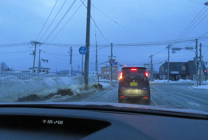 webnews今朝の北見/野付牛自動車学校前
