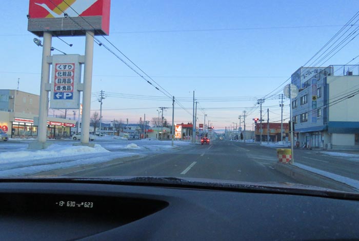 webnews今朝の北見/とん田通り、南大通り交差点