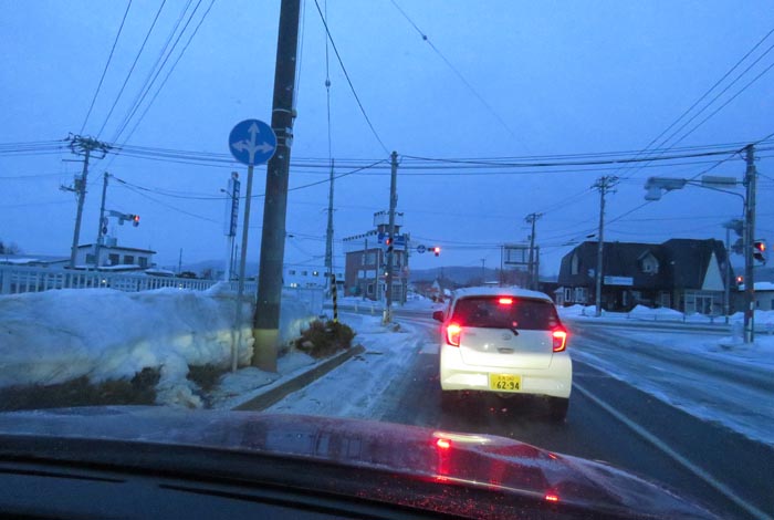 webnews今朝の北見/野付牛自動車学校前