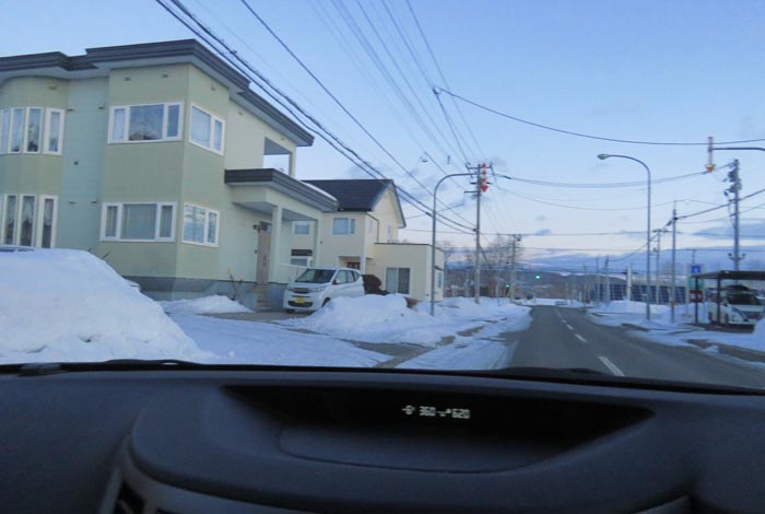 webnews今朝の北見/西5号線、南岸通りの交差点