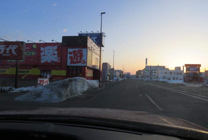 webnews今朝の北見/本町の北4条通り交差点