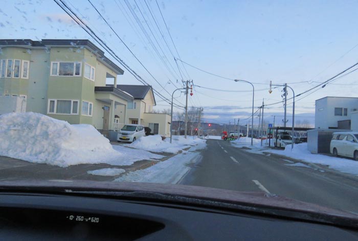 webnews今朝の北見/西5号線、南岸通りの交差点