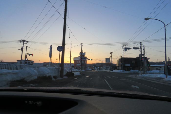 webnews今朝の北見/野付牛自動車学校前