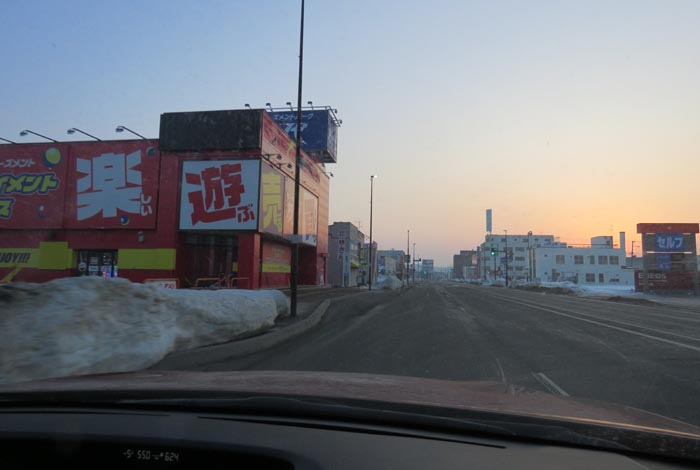 webnews今朝の北見/本町の北4条通り交差点