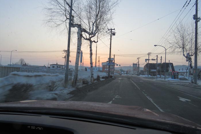 webnews今朝の北見/野付牛自動車学校前