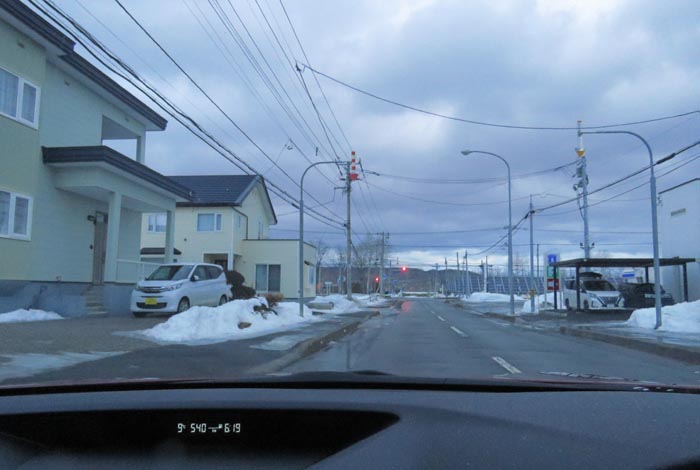 webnews今朝の北見/西5号線、南岸通りの交差点