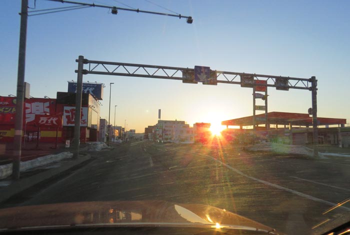 webnews今朝の北見/本町の北4条通り交差点