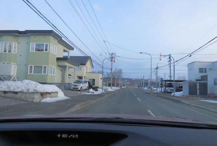 webnews今朝の北見/西5号線、南岸通りの交差点