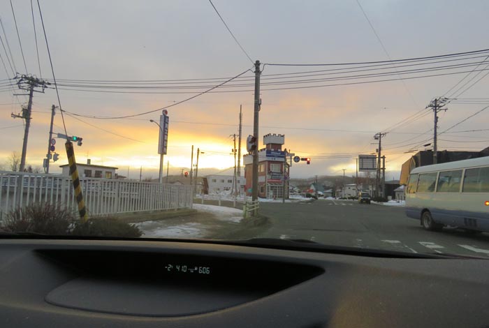 webnews今朝の北見/野付牛自動車学校前