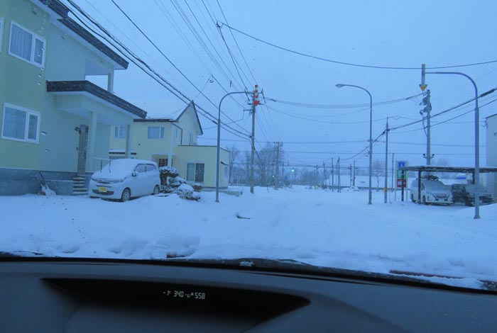 webnews今朝の北見/西5号線、南岸通りの交差点