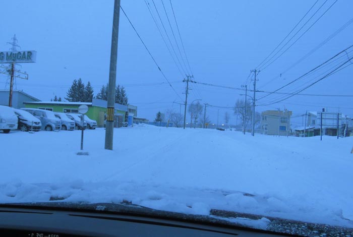 webnews今朝の北見/末広町の南岸通り