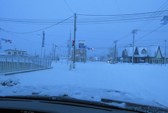 webnews今朝の北見/野付牛自動車学校前