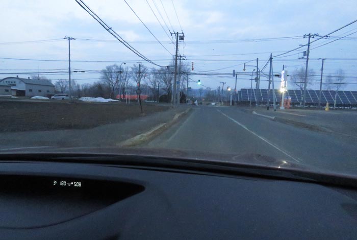 webnews今朝の北見/西5号線、南岸通りの交差点