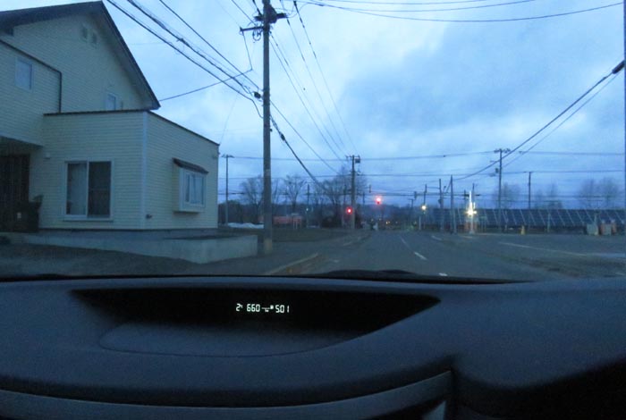 webnews今朝の北見/西5号線、南岸通りの交差点