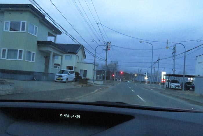 webnews今朝の北見/西5号線、南岸通りの交差点