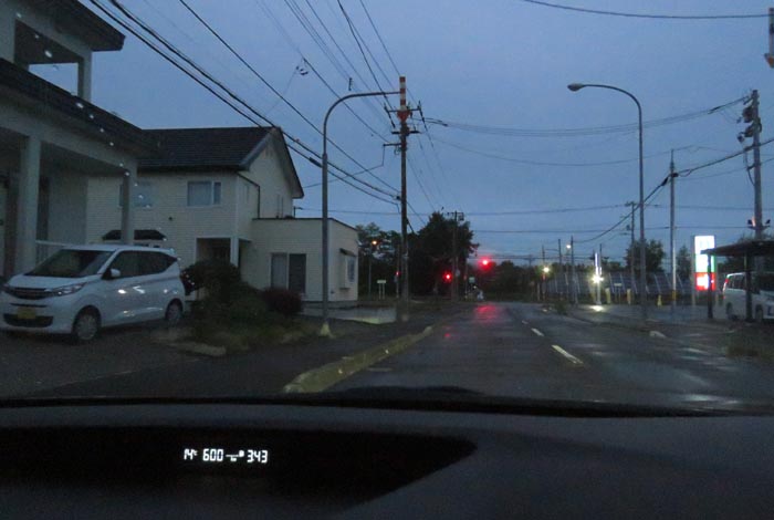 webnews今朝の北見/西5号線、南岸通りの交差点