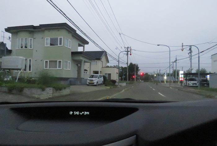 webnews今朝の北見/西5号線、南岸通りの交差点