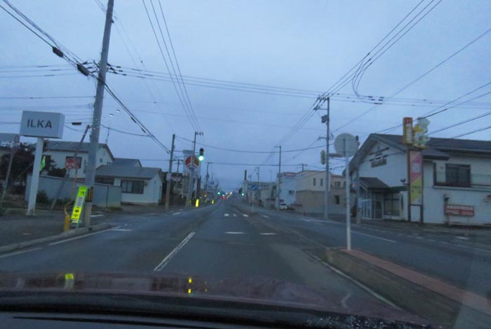 webnews今朝の北見/とん田通り、南大通り交差点から国道39号方向