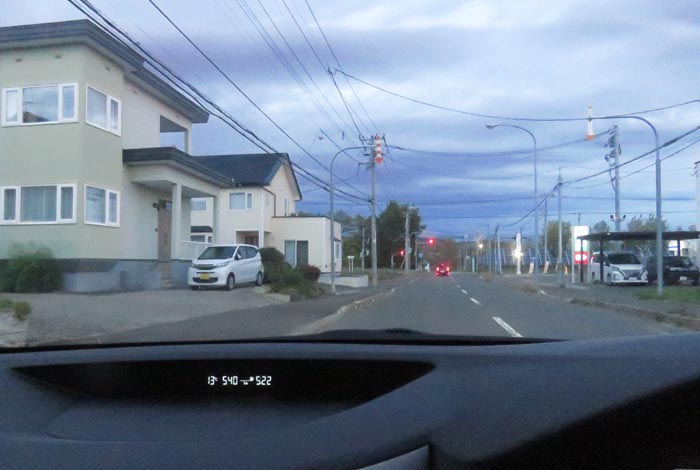 webnews今朝の北見/西5号線、南岸通りの交差点